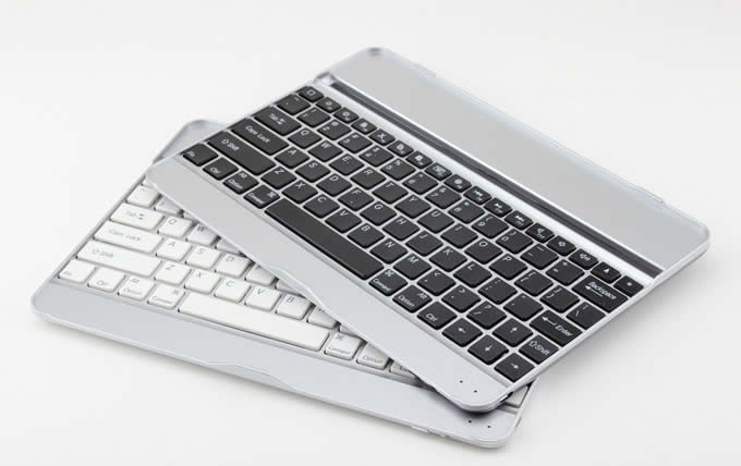 Aluminum Bluetooth Keyboard Case Stand for ipad2/3/4/air1/air2/pro/mini