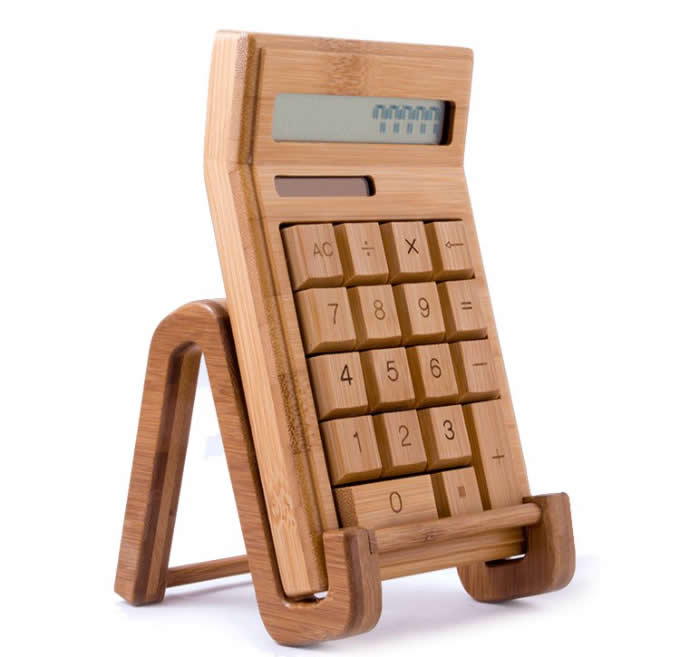   Bamboo Universal Desk Desktop Tablet iPad Charging Stand Mount 