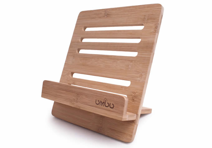 Bamboo Wooden iPad Stand holder Reading Stand