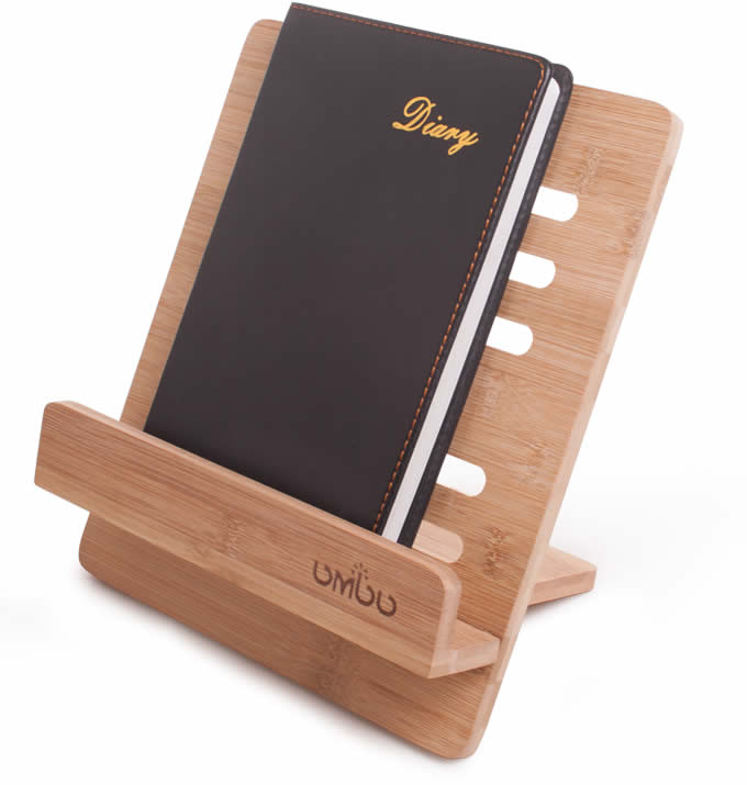 Bamboo Wooden iPad Stand holder Reading Stand