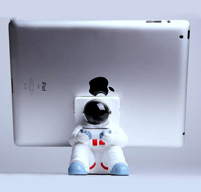    Cartoon Astronaut Shaped Mobile Phone iPad Holder Stand