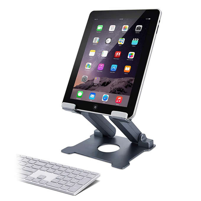   Multi Angle Adjustable Aluminum Stand for  10-13 inch iPad, Tablets 