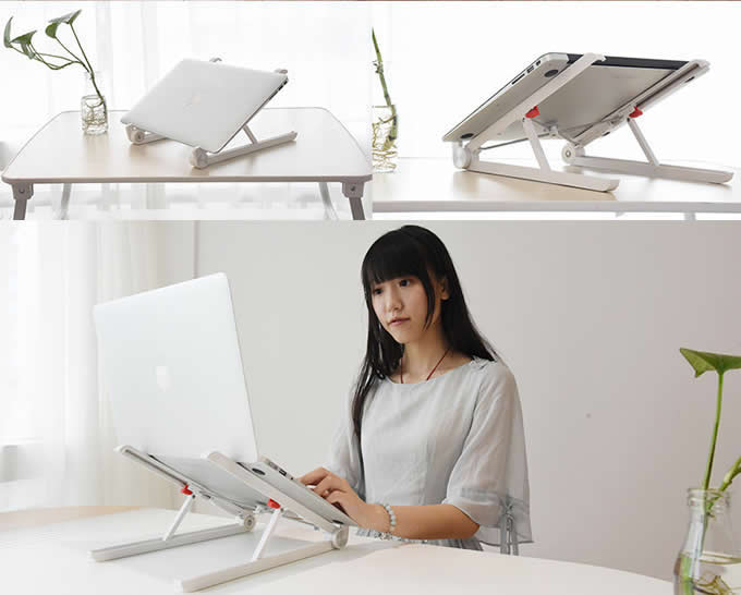 Portable Adjustable Foldable  Laptop Stand Notebook Holder for Macbook and Laptop