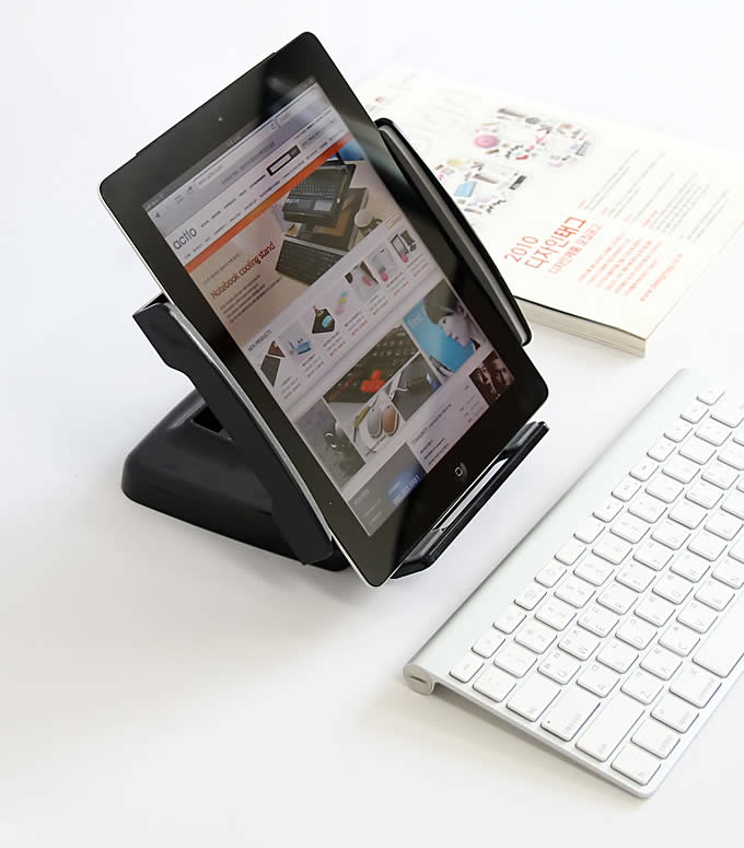 Portable Compact Tablet Holder Travel Stand for iPad 2, 3, 4