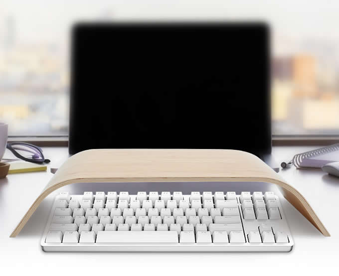  Universal Desktop Computer Monitor Riser Stand  Dock Holder Display Bracket for iMac PC Notebook Laptop 