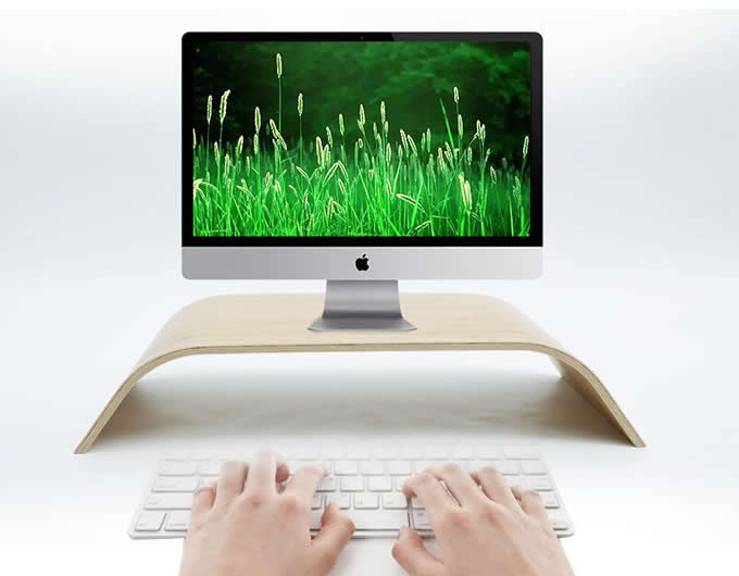 Universal Desktop Computer Monitor Riser Stand  Dock Holder Display Bracket for iMac PC Notebook Laptop 