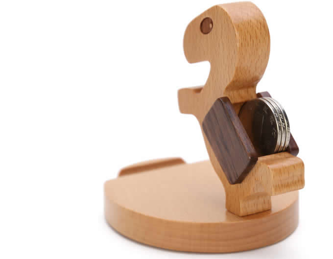 Wooden Horse Multi-function Ipad/Cell Phone Stand