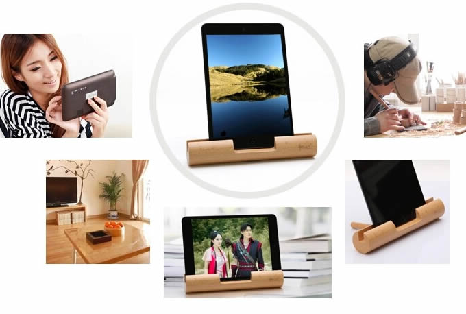  Wooden Multi-function Ipad Stand Holder