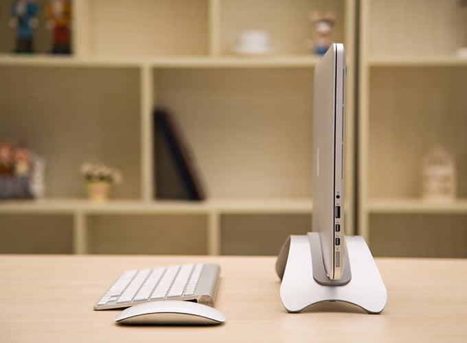 Aluminum Desktop Stand Holder  for MacBook Air Macbook Pro