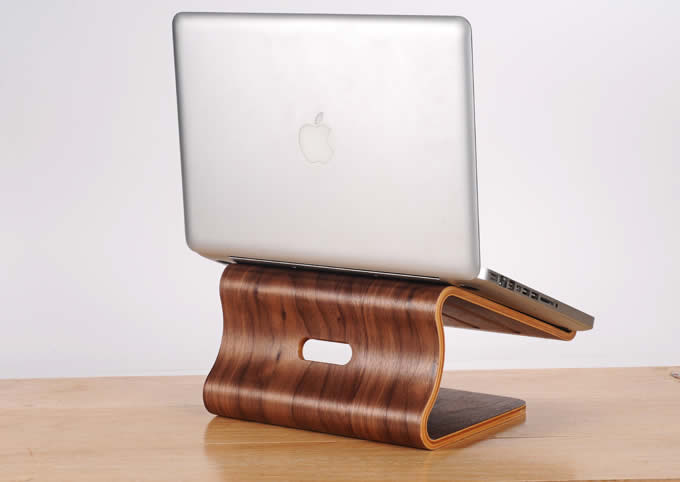 Wooden Cooling Stand Dock Desk Holder for Laptop Notebook Macbook Cooling Stand