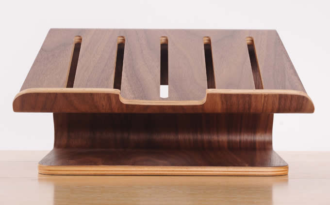 Wooden Cooling Stand Dock Desk Holder for Laptop Notebook Macbook Cooling Stand