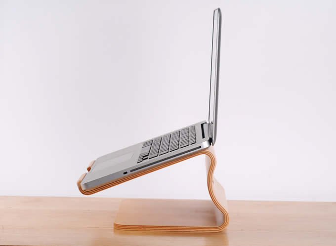 Wooden Cooling Stand Dock Desk Holder for Laptop Notebook Macbook Cooling Stand