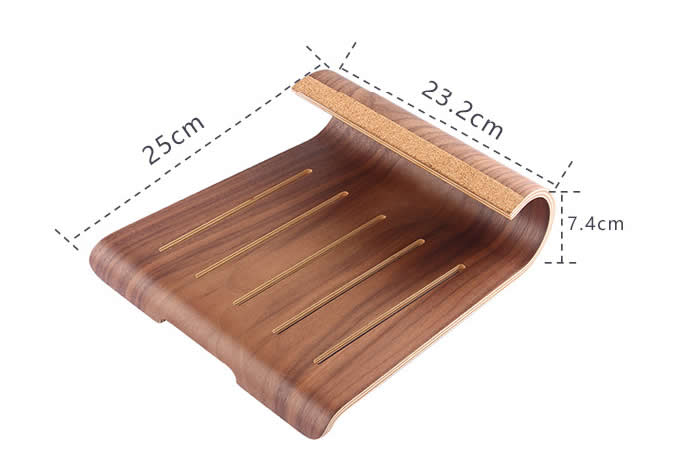 Wooden Laptop Cooling Stand Holder for Apple MacBook