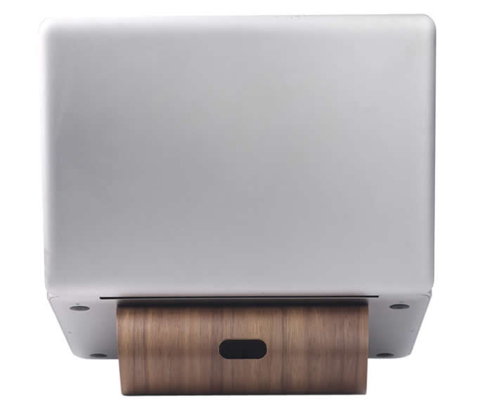 Wooden Laptop Cooling Stand Holder for Apple MacBook