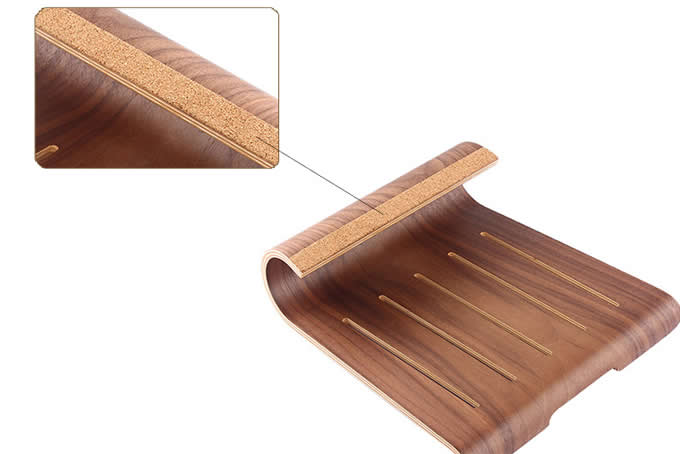 Wooden Laptop Cooling Stand Holder for Apple MacBook