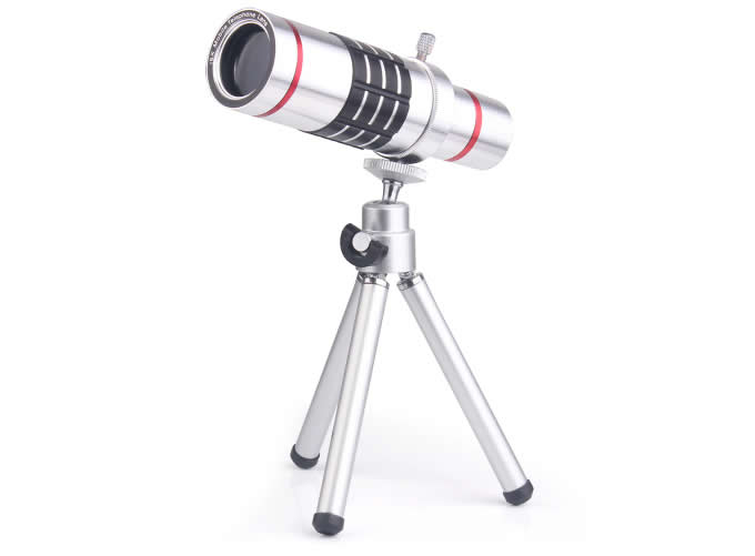 18x Optical Zoom Universal Smartphone Telephoto Telescope Lens  + Tripod