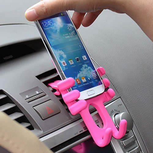 Silicone Doll Mobile Phone Car Holder Mount