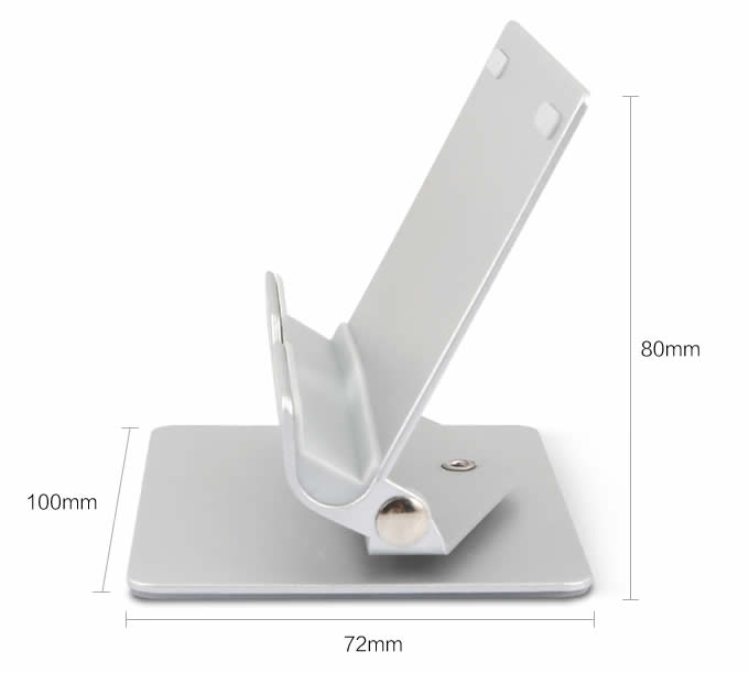   Universal 360 rotating Aluminum Stand Holder  For Smart phone iphone 5 5s 6 6s plus  Ipad Pro 2 3 Air 