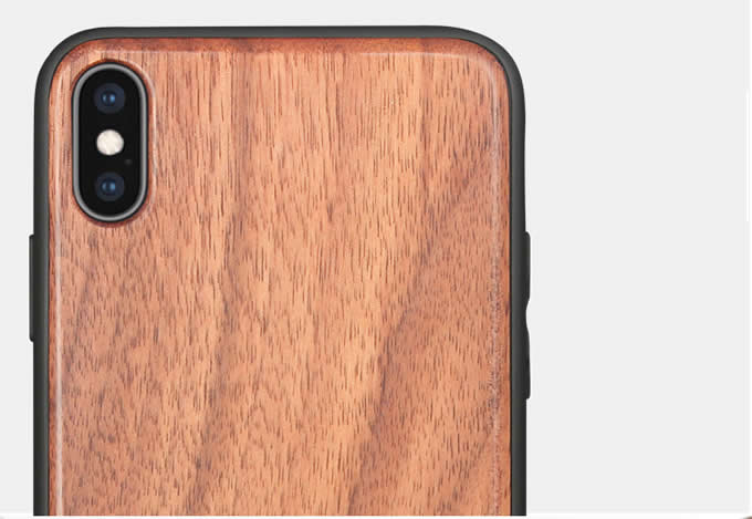 Wooden Protective Skin Phone Back Shell for iPhone xs max/x/xs8/8 Plus/7/7 Plus