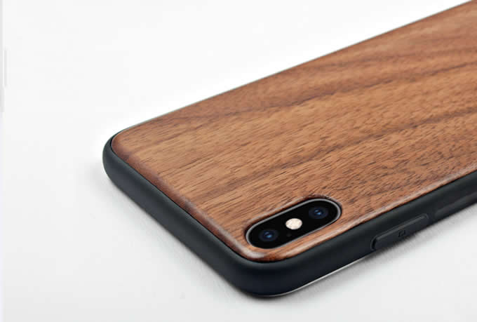 Wooden Protective Skin Phone Back Shell for iPhone xs max/x/xs8/8 Plus/7/7 Plus