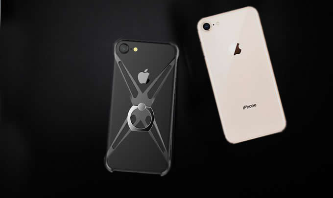 Aluminum X Style Bumper Frame Case for iPhone 8/8 Plus/7/7 Plus/6/6 Plus/6S/6S Plus