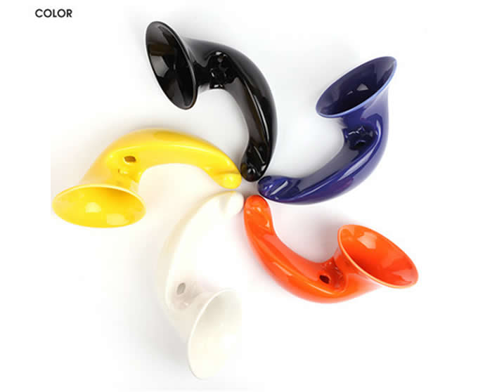  Ceramic Smartphone Speaker Amplifier Megaphone Horn Holder Stand 