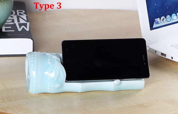  Ceramic Speaker Sound Amplifier Stand Dock for iPhone 6 5S 5C 5  