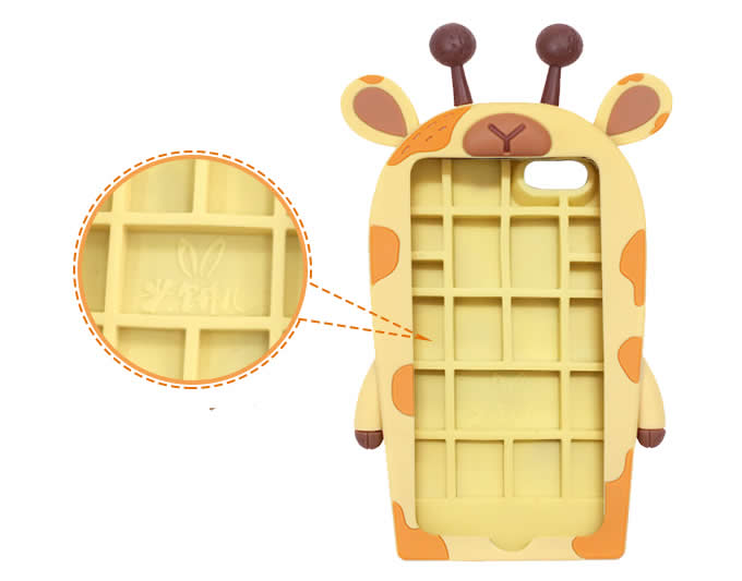   Giraffe Silicone Gel Soft Case Cover for iPhone 6 6 Plus 6S 6S Plus