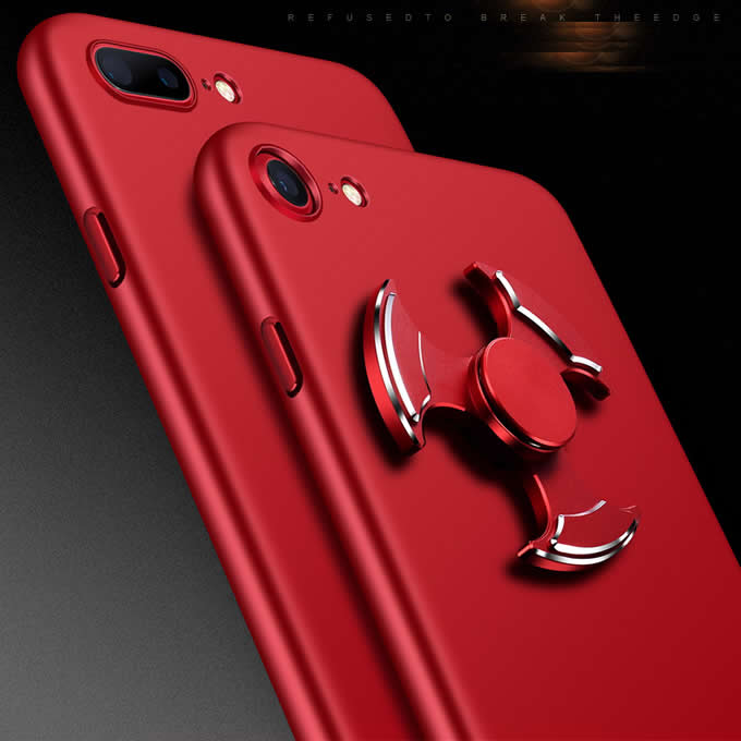 Hand Spinner PC Case Cover For Apple iPhone 7/7 Plus/6/6 Plus/6S/6S Plus  with Fidget Spinner Reduce Pressure Toys