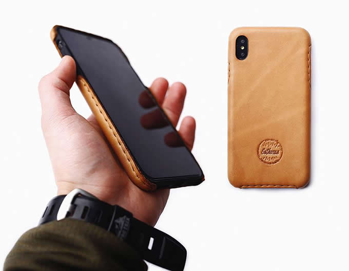 Handmade Full Genuine  Leather Case Compatible with iPhone XS MAX/XS/X