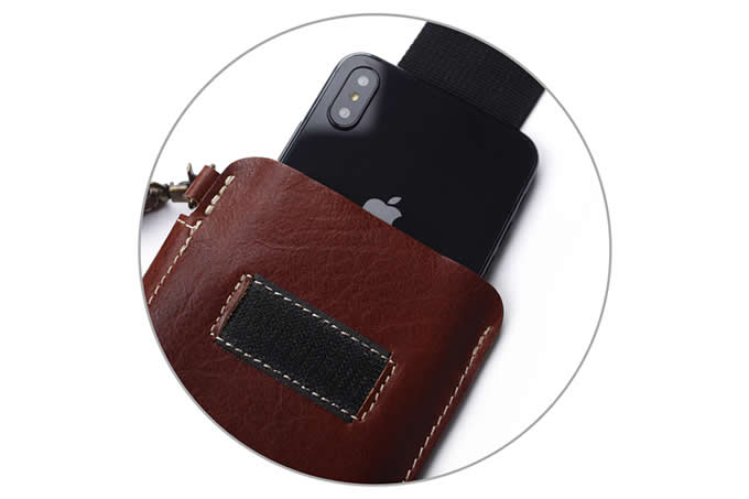 Handmade  Genuine Leather iPhone Cover/Pouch Protective Sleeve for IPhoneXS max 7/8plus