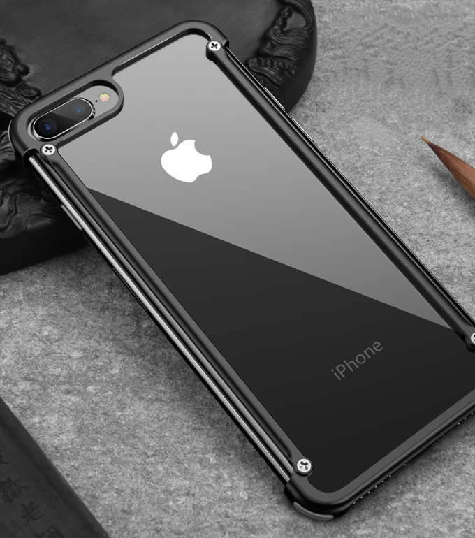  Metal  Slim Protective Cases Bumper Frame Cover  for Apple iPhone 8 / iPhone 7    