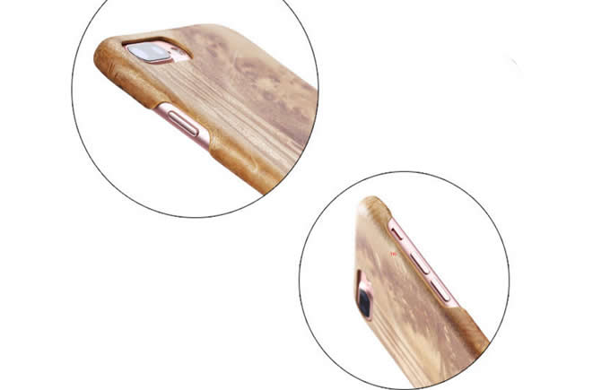  Wooden Drop Proof Slim Cover Case for iPhone7/7 plus