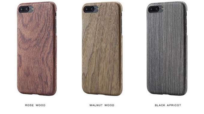  Walnut Wooden Drop Proof Slim Cover Case for iPhone 7 7 Plus