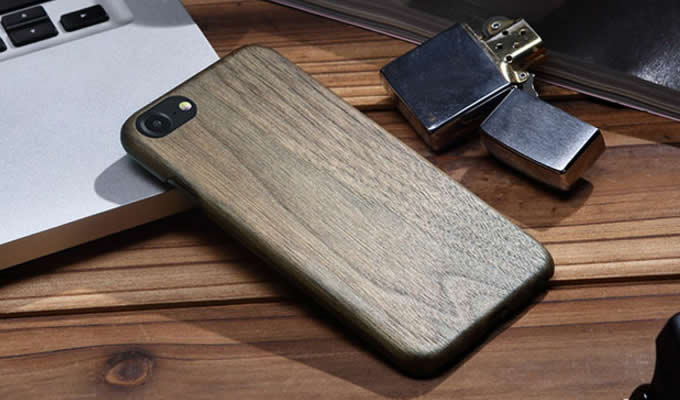  Walnut Wooden Drop Proof Slim Cover Case for iPhone 7 7 Plus