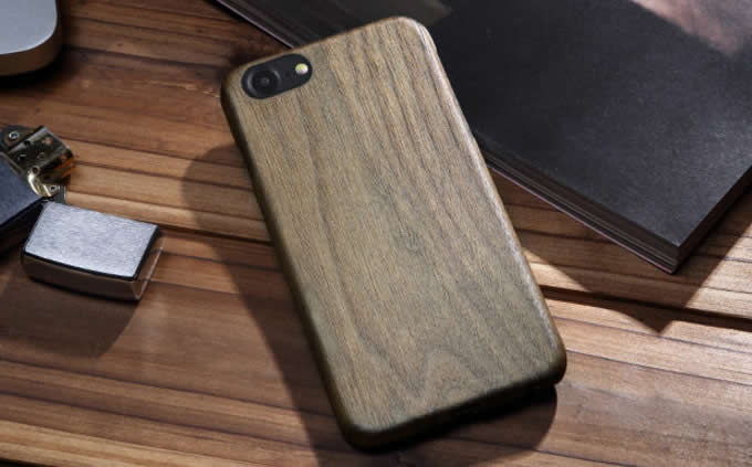  Walnut Wooden Drop Proof Slim Cover Case for iPhone 7 7 Plus