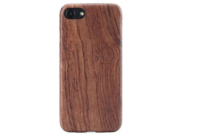  Walnut Wooden Drop Proof Slim Cover Case for iPhone 7 7 Plus