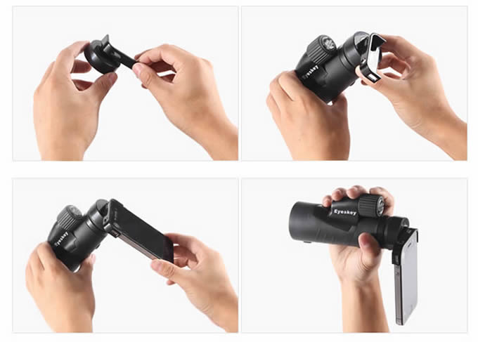 Waterproof Monocular With Hand Strap for iPhone 