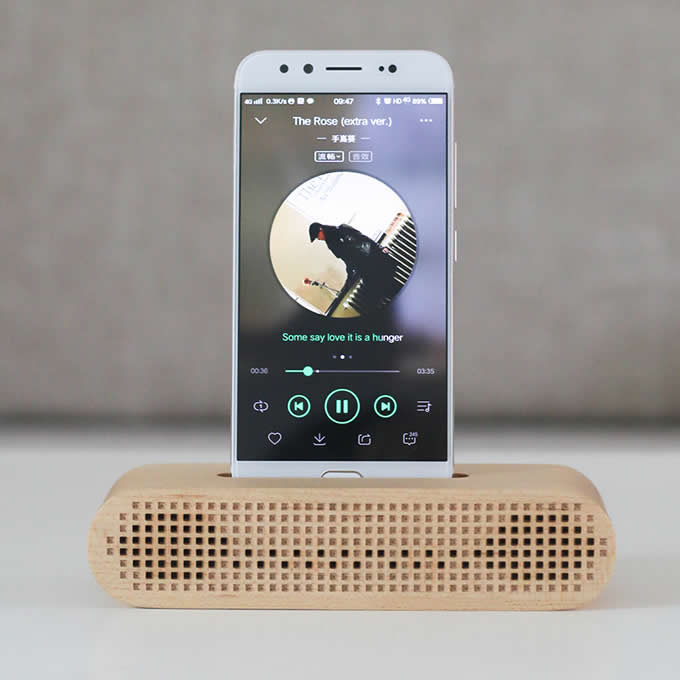  Wooden Portable Cell Phone Stand Phone Holder with Sound Amplifier Amplification Stands for iPhone 8 8 Plus 77 Plus6s6s Plus