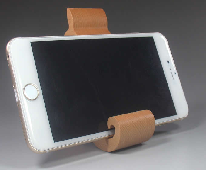   Wooden Kangaroo  Shaped Mobile Phone iPad Holder Stand