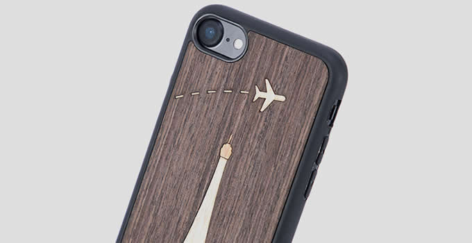  Wooden Back Shell Cover With Metal Silicone Bumper Frame Case for iPhone XS Max/8/8Plus/7/7 Plus