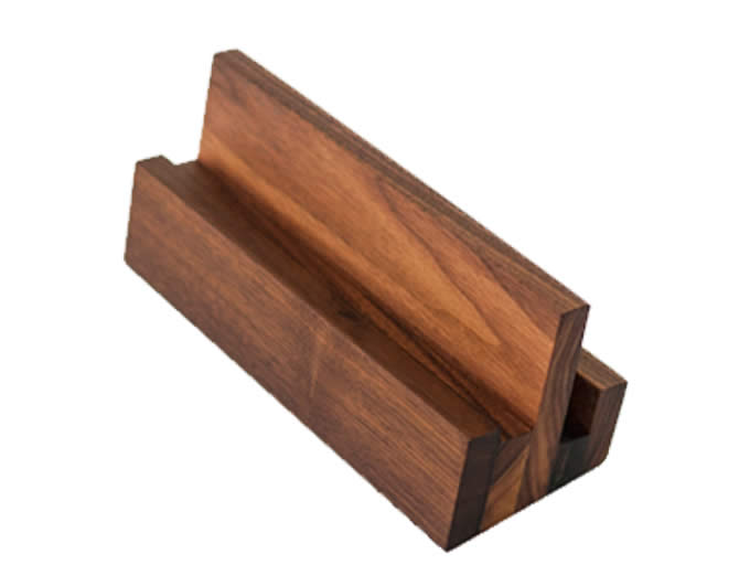 Creative Desktop Wooden Mobile Phone Holder Ipad Stand