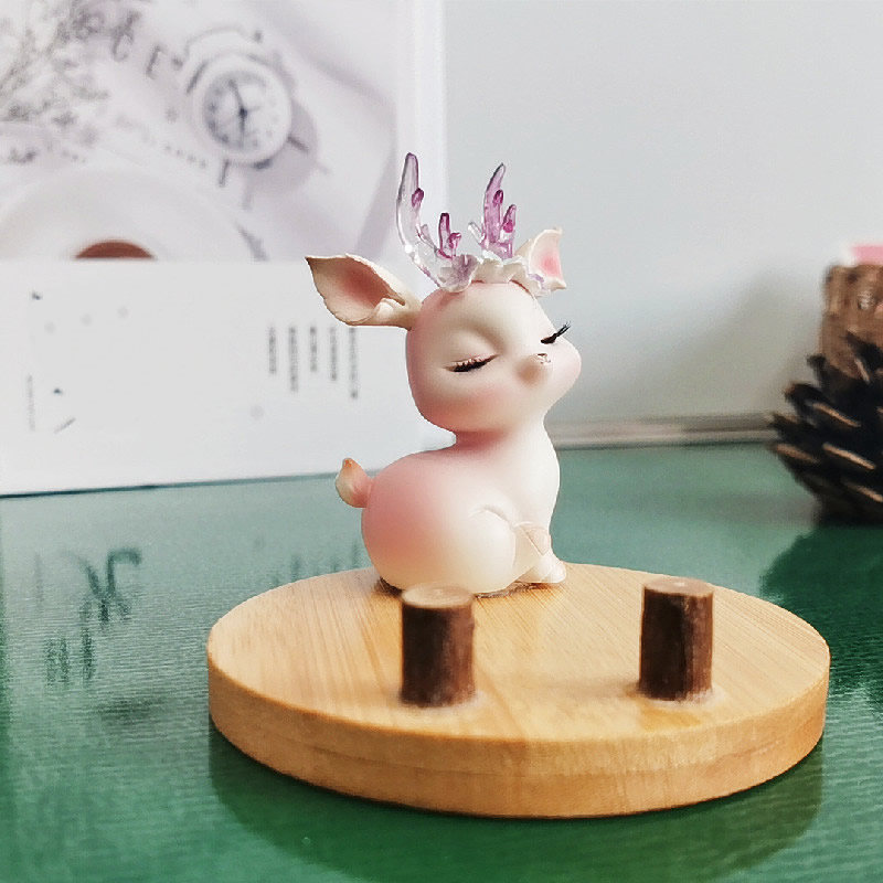 Cute-Pink-Deer-Phone-Holder