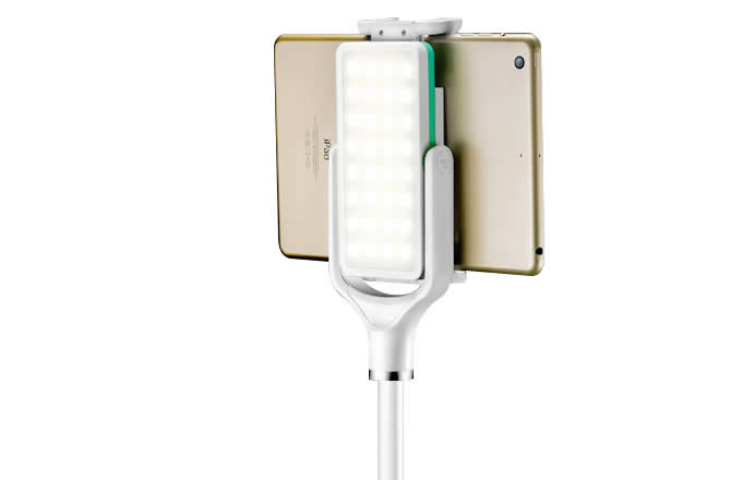 360 Degrees Rotating Bed Desk Tablet Mount Holder Lamp for Mobile phone,iPad