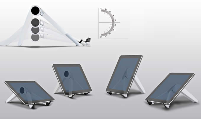   Adjustable Aluminum Alloy Universal Laptop Notebook iPad Smartphone Stand