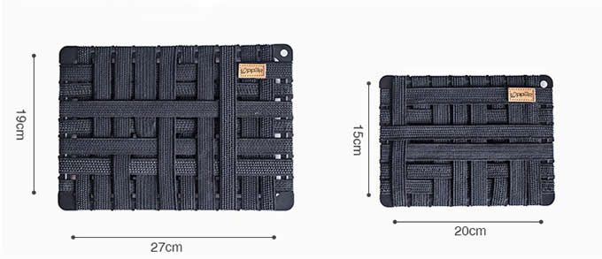  Aluminum Alloy Travel Cable Organizer Electronic Accessories  Cable Inner Bag Organizer