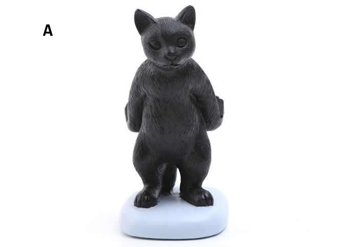 Black Cat Cell Phone Stand