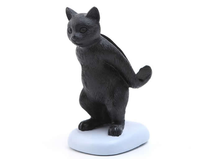 Black Cat Cell Phone Stand