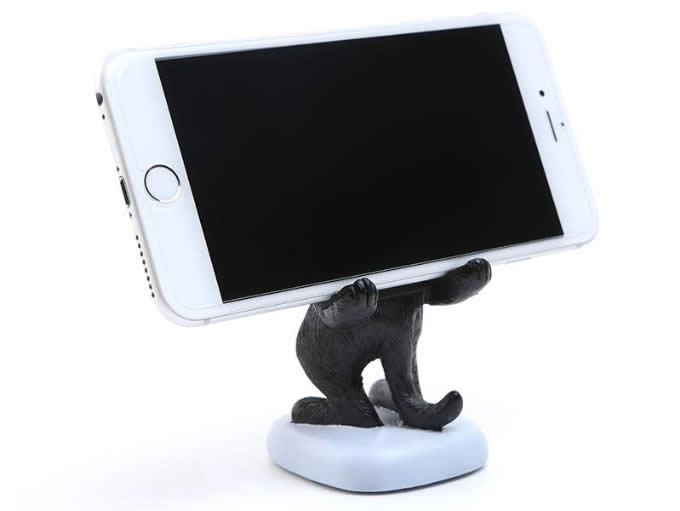 Black Cat Cell Phone Stand