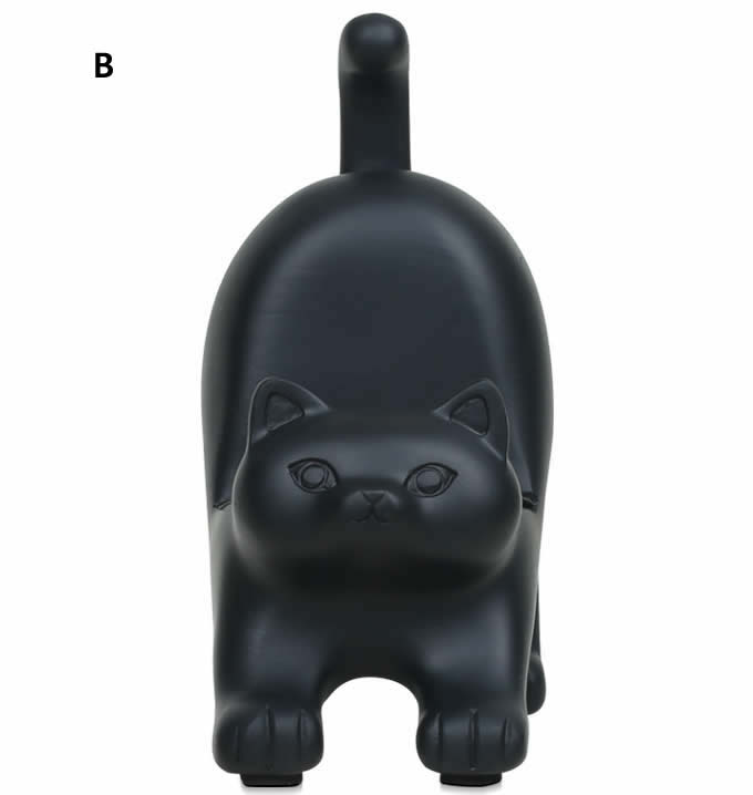 Black Cat Cell Phone Stand